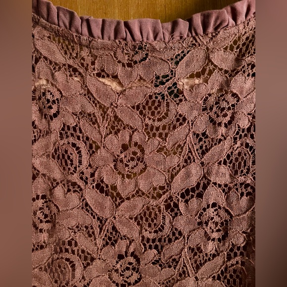 Torrid Dusty Rose Long Sleeve Dress - Picture 6 of 6